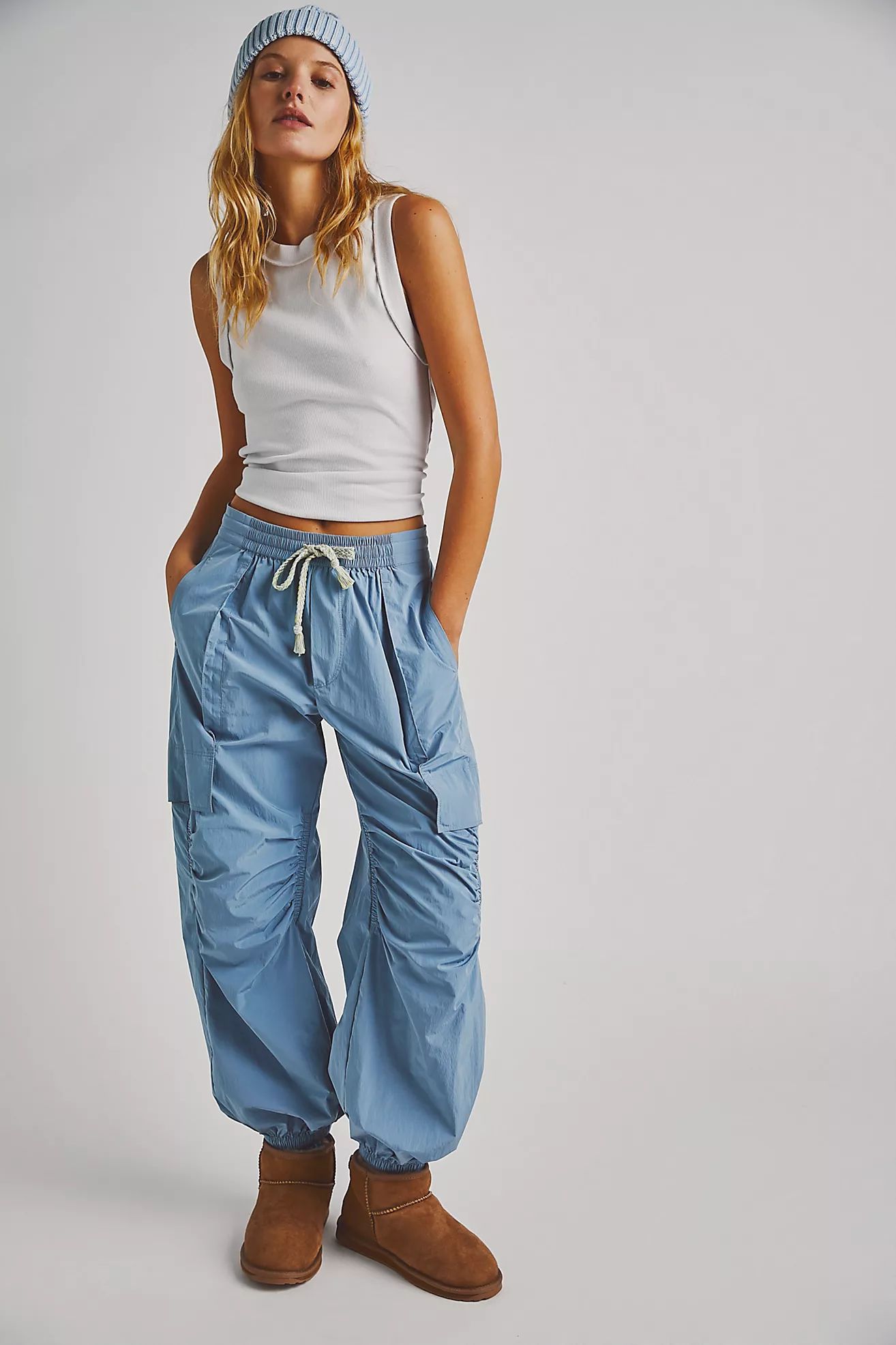 Nylon Cargo Pants | Free People (Global - UK&FR Excluded)