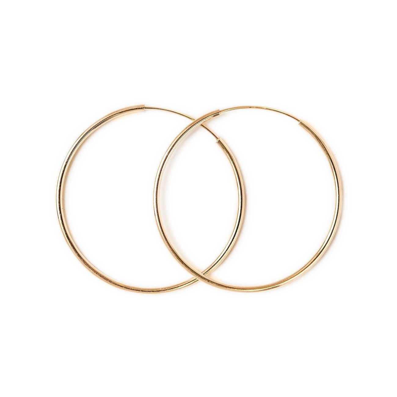Thin Hoops 14K | AMY O