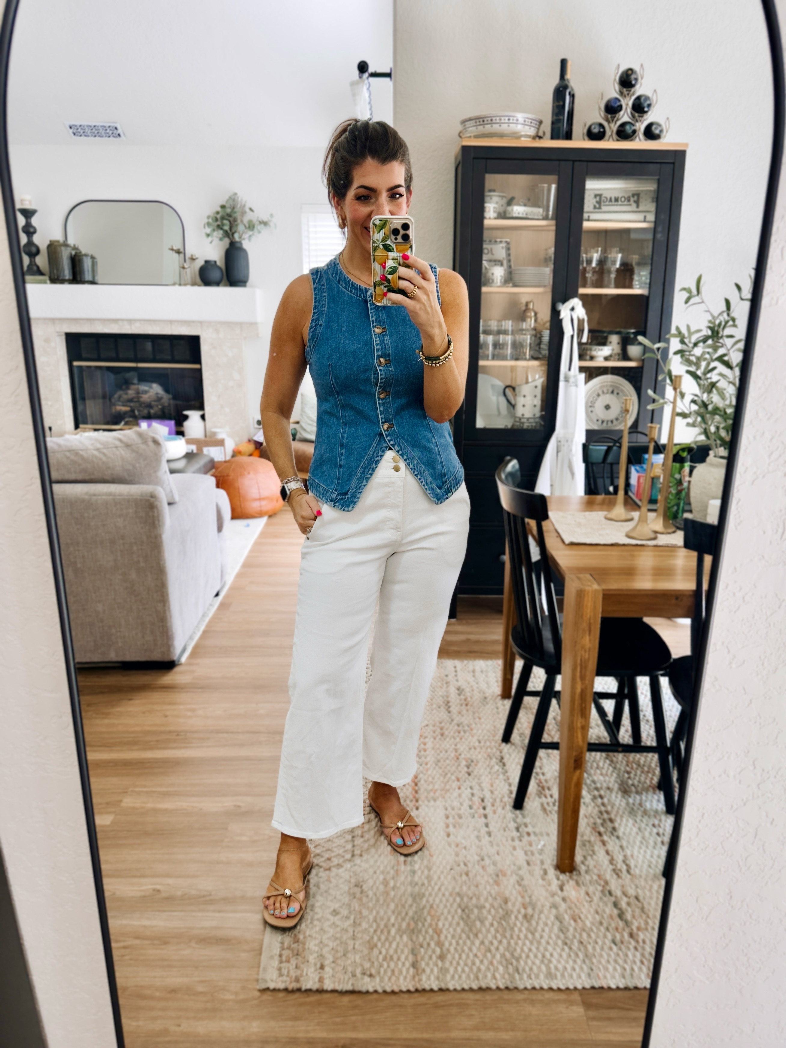 Recent work outfits I wore to the office
In an 8 vest and 8 slim jeans (have stretch size down)

midsize workwear, business casual outfits, chic office looks, professional style, midsize fashion inspo, everyday work outfits, office outfit, office look, affordable workwear

#LTKMidsize #LTKSaleAlert #LTKWorkwear