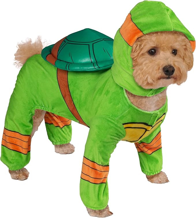 Teenage Mutant Ninja Turtles: TMNT Pet Costume for For Dogs or Cats by Rubies, Medium | Amazon (US)