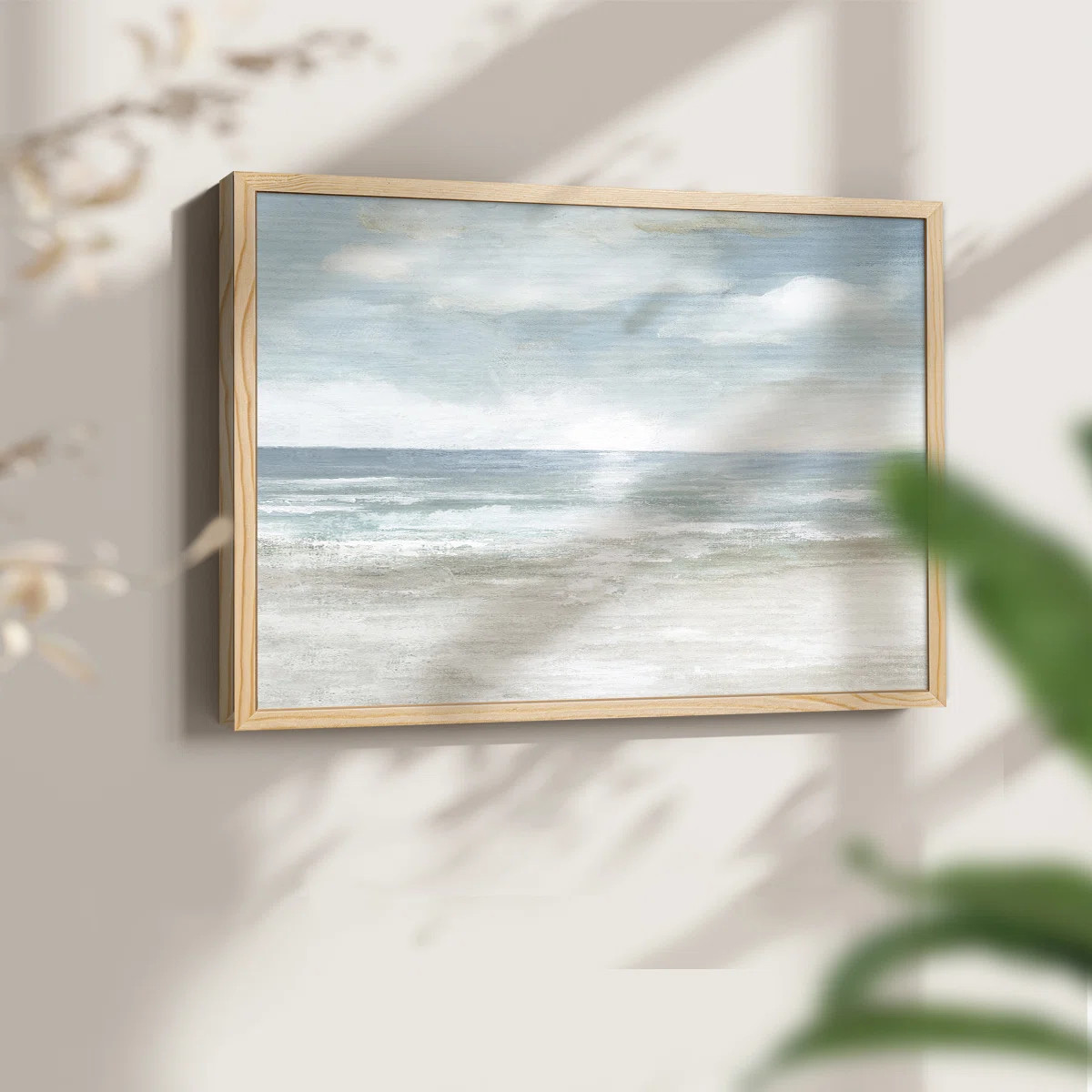 SaleSerene Seas -Framed Print - RestickableBy Highland DunesSize: 22" H x 28" W | Frame Color: Na... | Wayfair North America