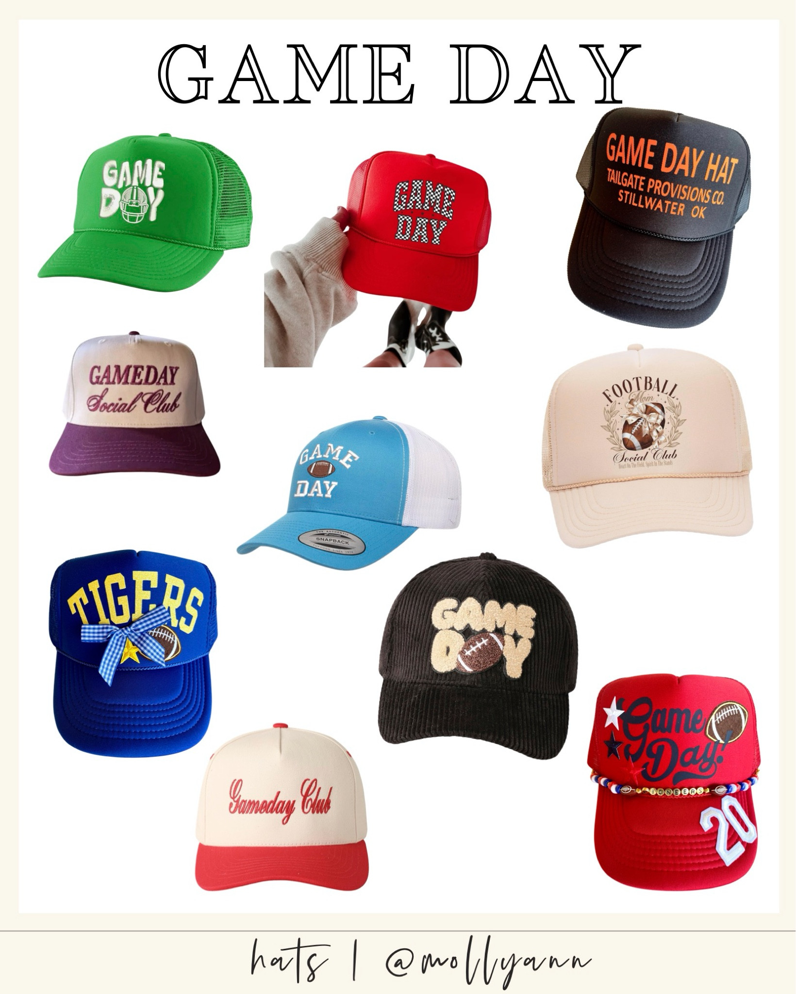 Game Day 📣 H A T S 
*a few of the hats can be customized! Check them out!! 🧢   

#LTKBacktoSchool #LTKFindsUnder50 #LTKActive #LTKBacktoSchool #LTKActive #LTKFindsUnder50 #LTKActive #LTKBacktoSchool #LTKFindsUnder50