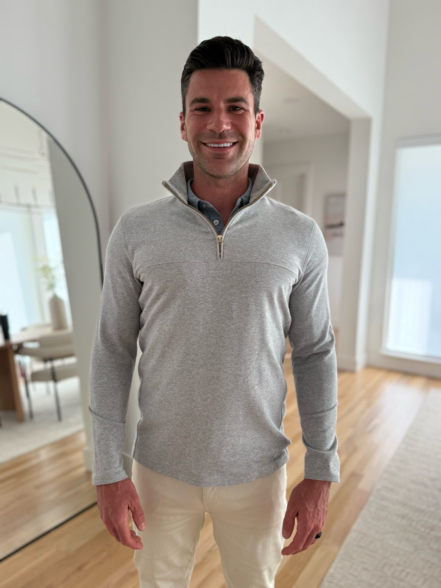 Just got my husband this quarter zip and fits so well! Makes a great Father’s Day gift he’s wearing size m

#LTKWorkwear #LTKMens