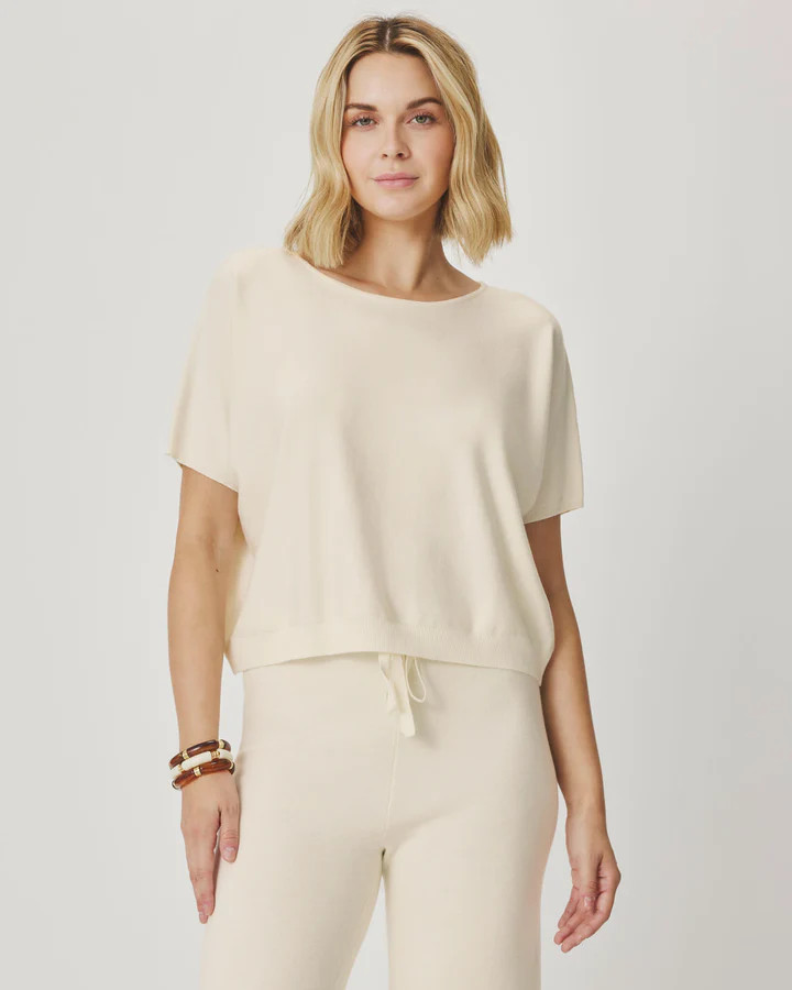 Christa Short Sleeve Sweater | Splendid