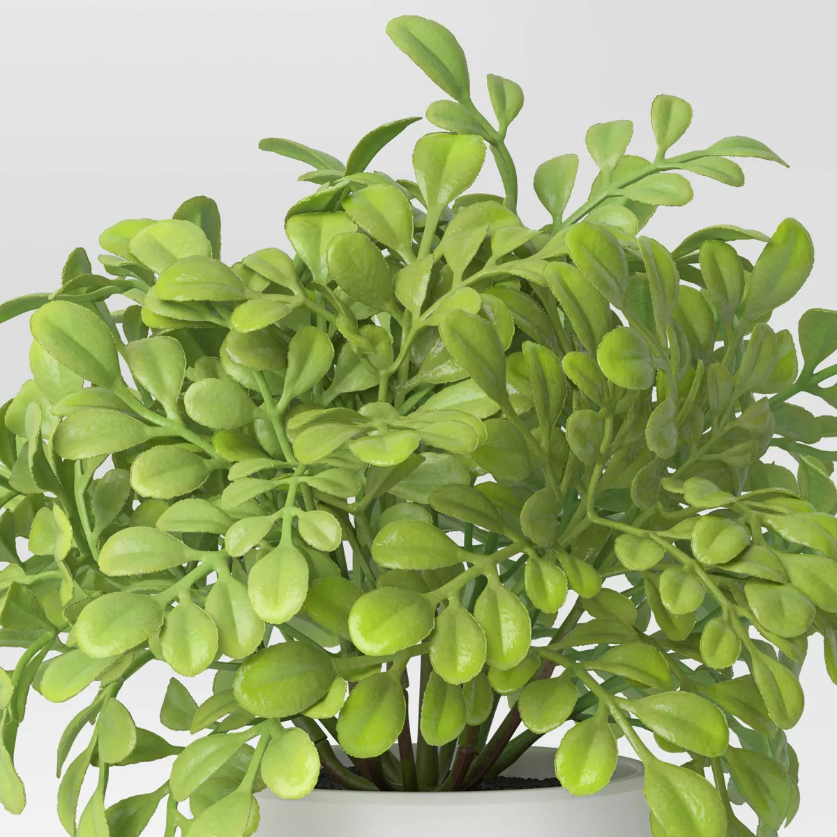 Artificial Boxwood Plant - Threshold™: Indoor Faux Greenery, Melamine Pot, Tabletop Decor, 4.3"... | Target