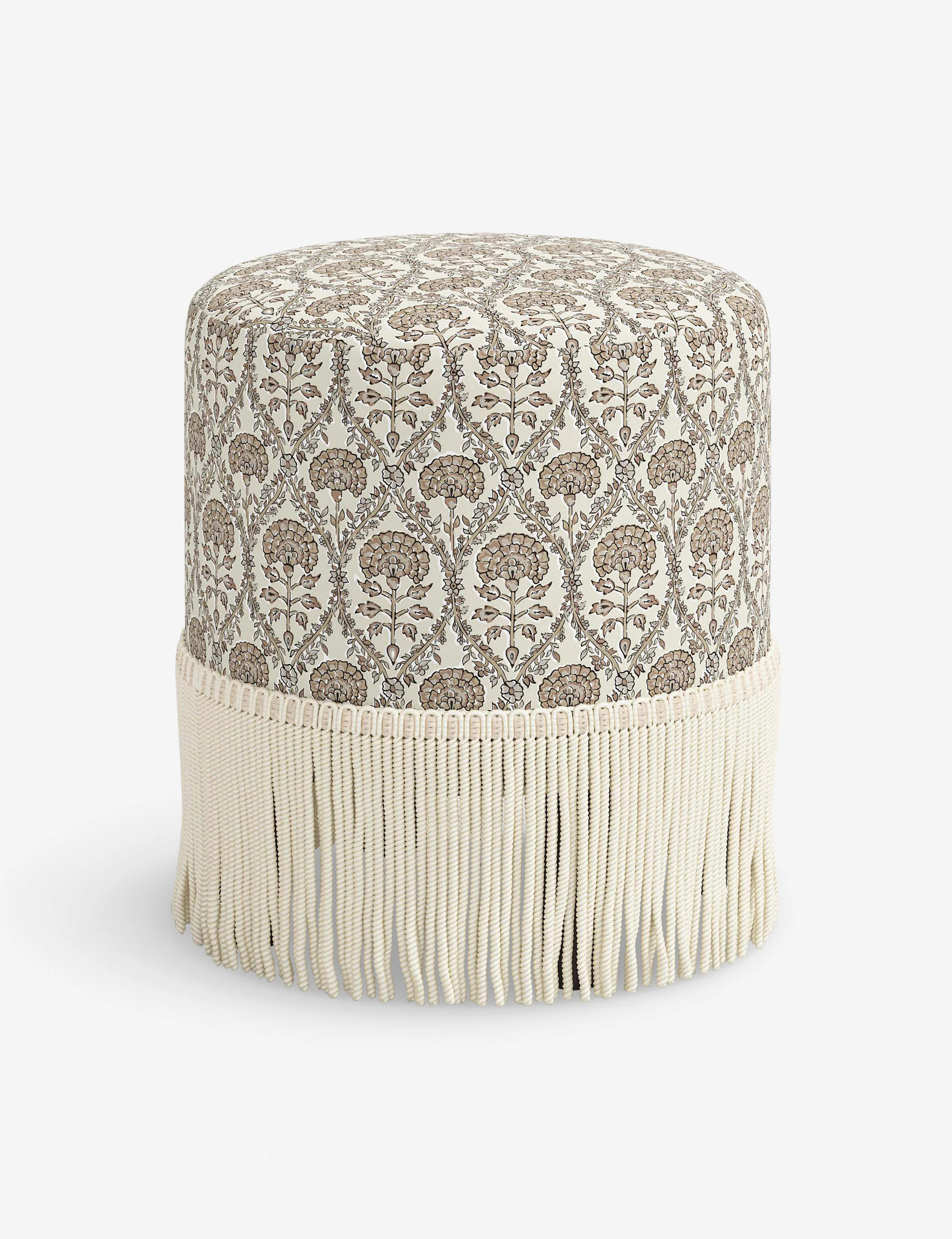 Alair Round Ottoman | Lulu and Georgia 