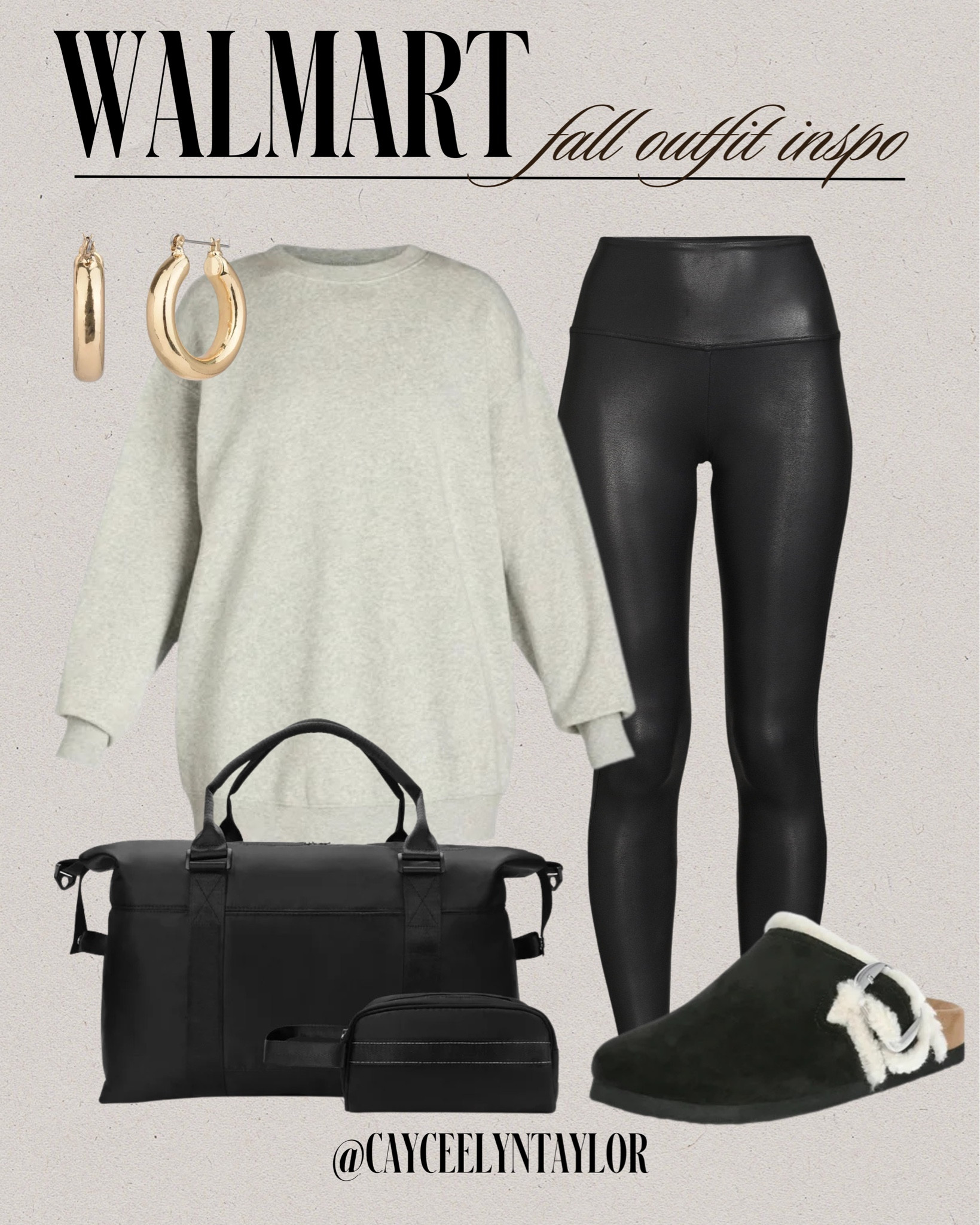 Cozy fall @walmartfashion finds! I have ordered a new pair of these leggings every year for the last 3 years! They are so comfortable and can be dressed up or down! I am loving this sweatshirt too! I sized up in the top for an oversized fit! Loving these cozy @Walmart finds! #walmartpartner #walmartfashion 

Walmart outfit inspo - Walmart fashion - fall style 

#LTKSeasonal #LTKFindsUnder50 #LTKStyleTip