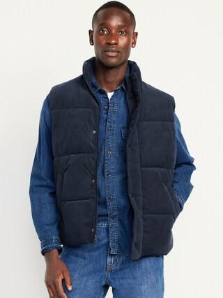 Corduroy Puffer Vest | Old Navy (US)