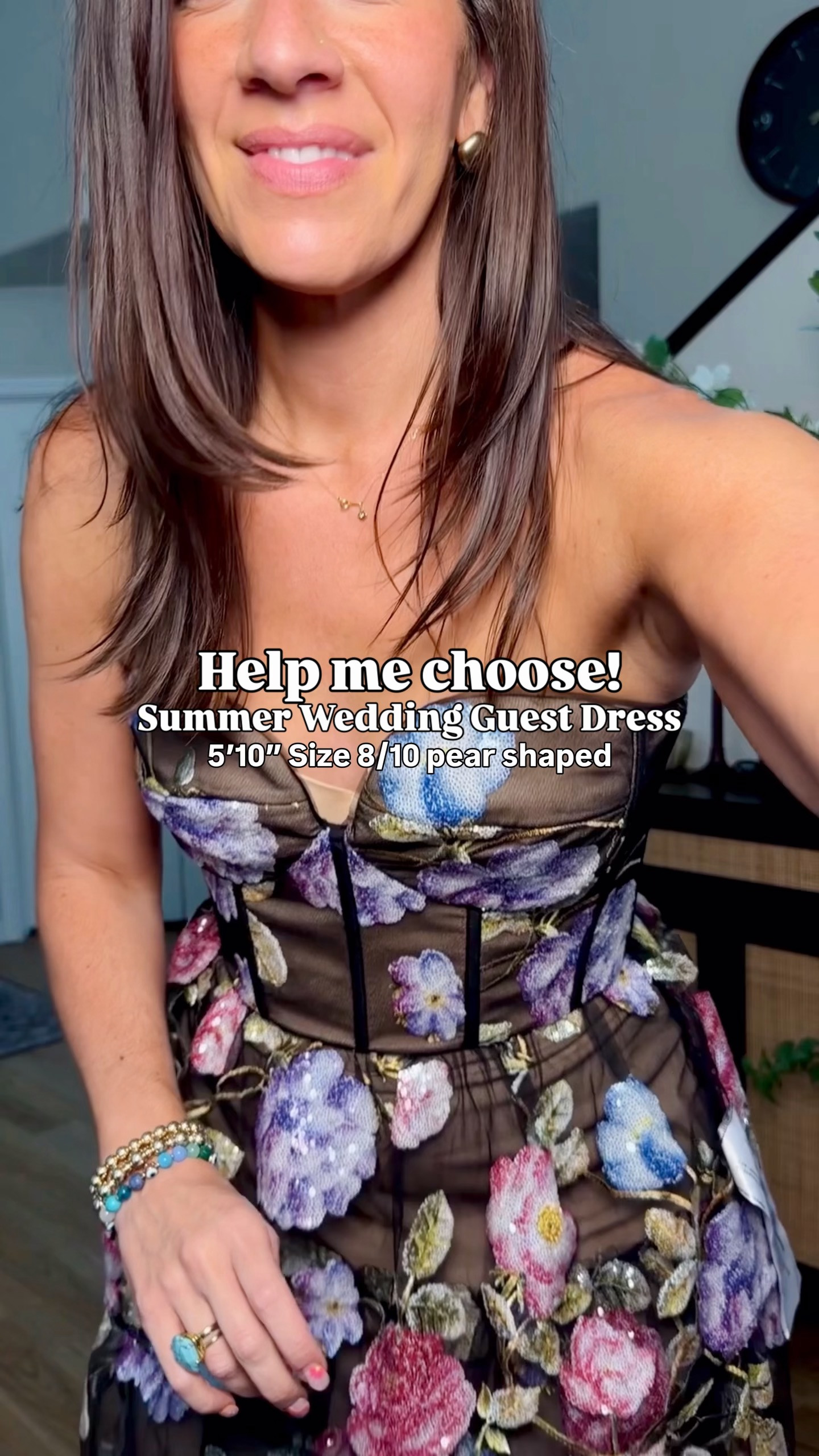 Help me choose a wedding guest dress for this weekend 
In a medium/8 in all

#LTKMidsize #LTKOver40 #LTKWedding