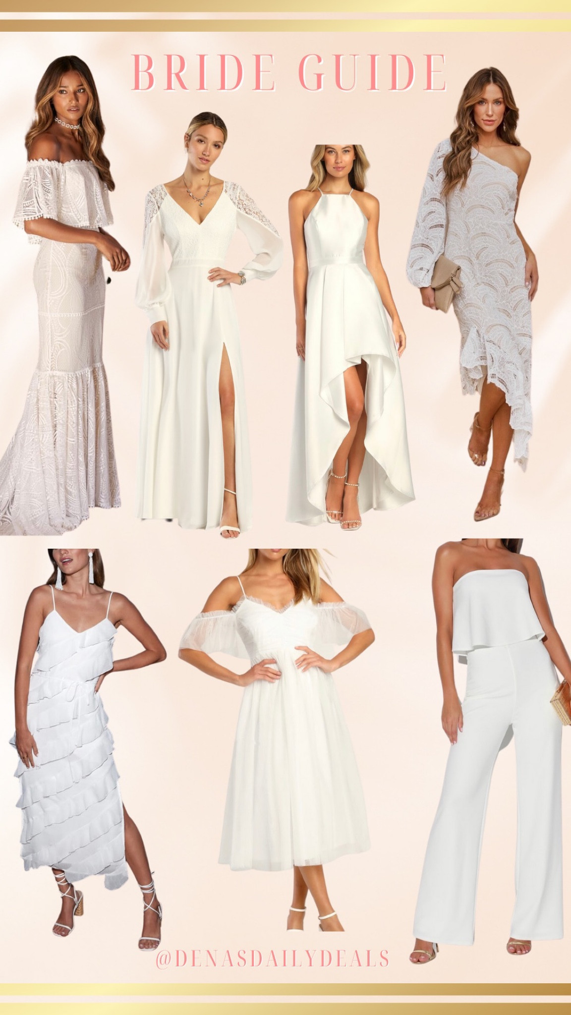 Wedding season is here! Shower and rehearsal dinner Inspo for the bride to be! 

#LTKwedding #LTKsalealert #LTKFind