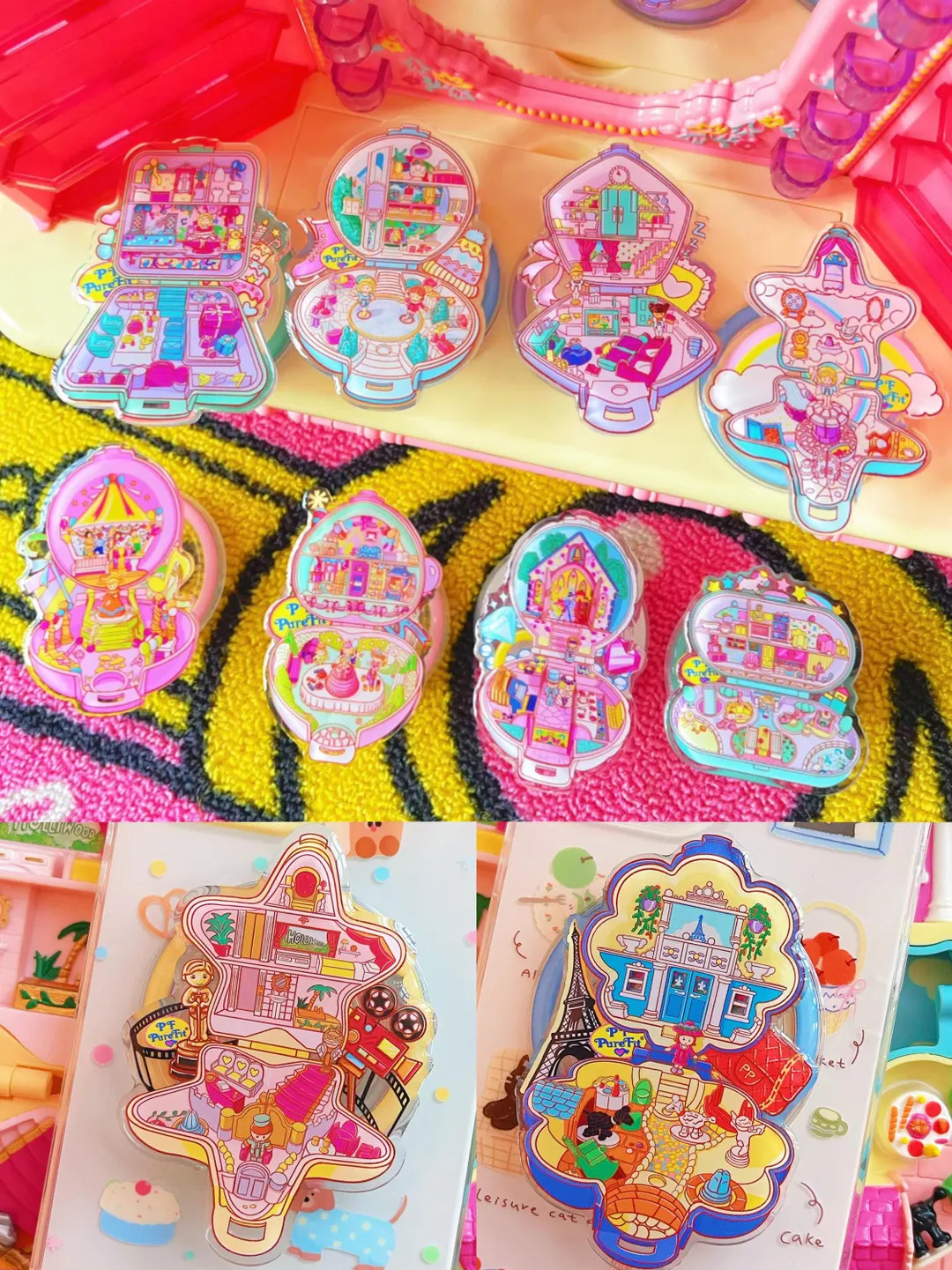 Magnetic) Polly Pocket Magsafe Phone Grip With Expanding Kickstand Cell Phone Holder Phone Grippe... | Etsy (US)