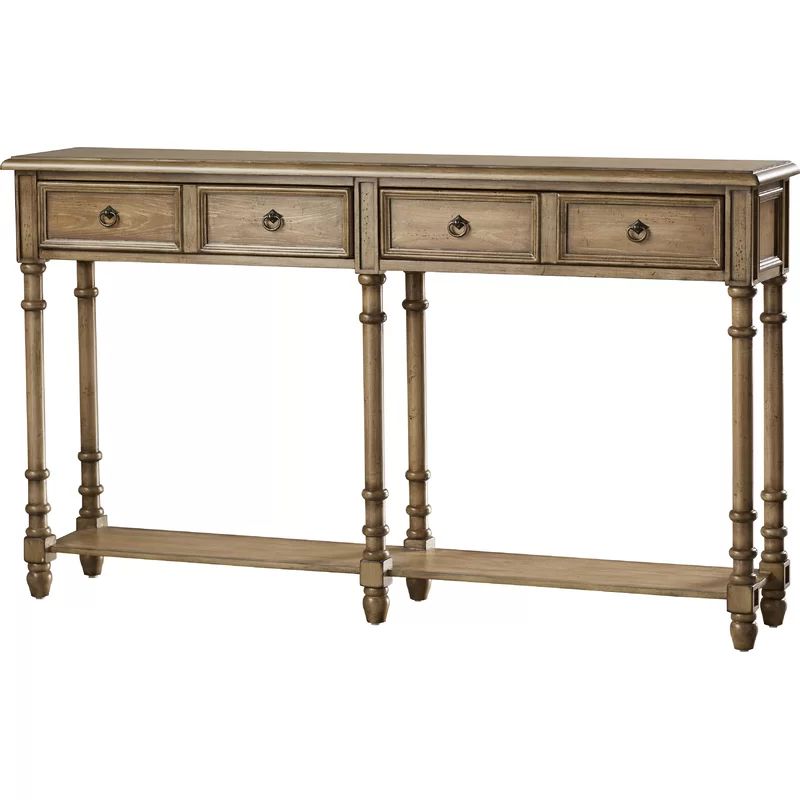 Belichick 58" Solid Wood Console Table | Wayfair North America