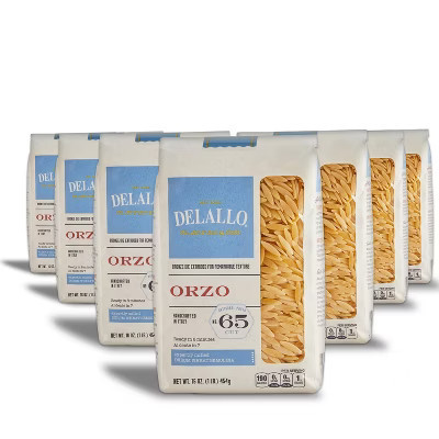 DeLallo Orzo Pasta, 16 oz Bag, (7 Pack) | Target