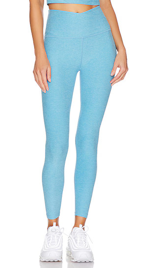 Spacedye At Your Leisure Legging in Waterfall Blue Heather | Revolve Clothing (Global)