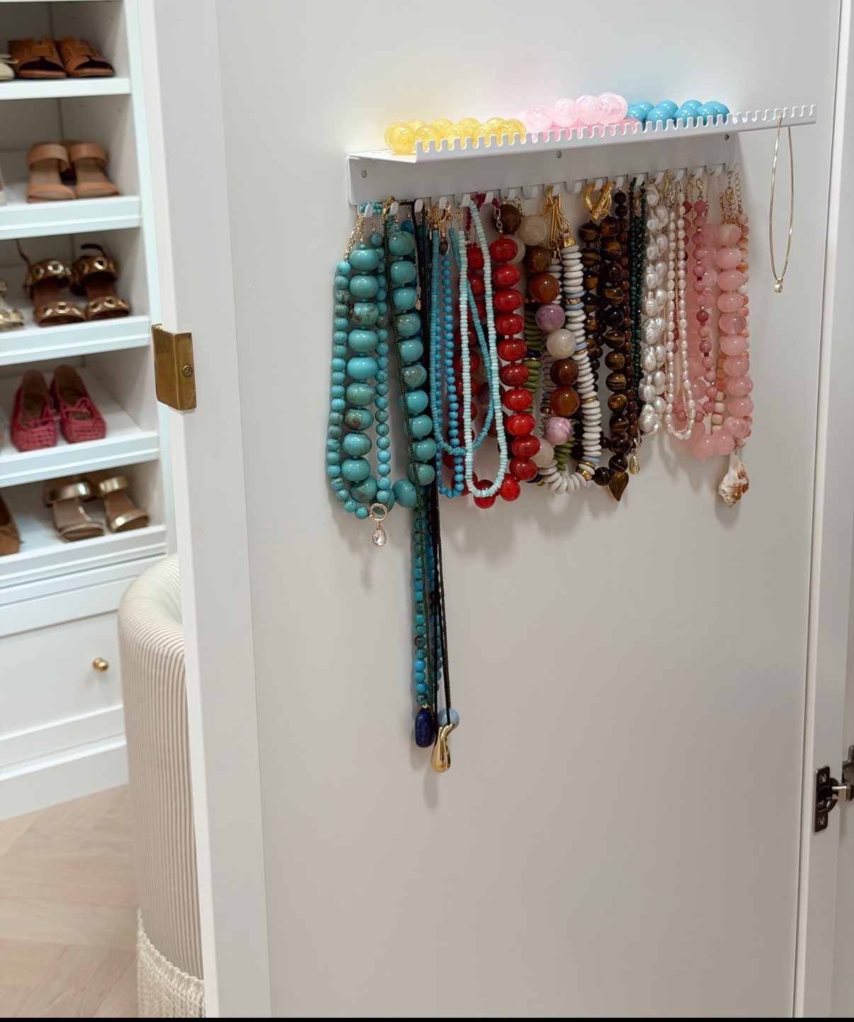 New necklace organizer!