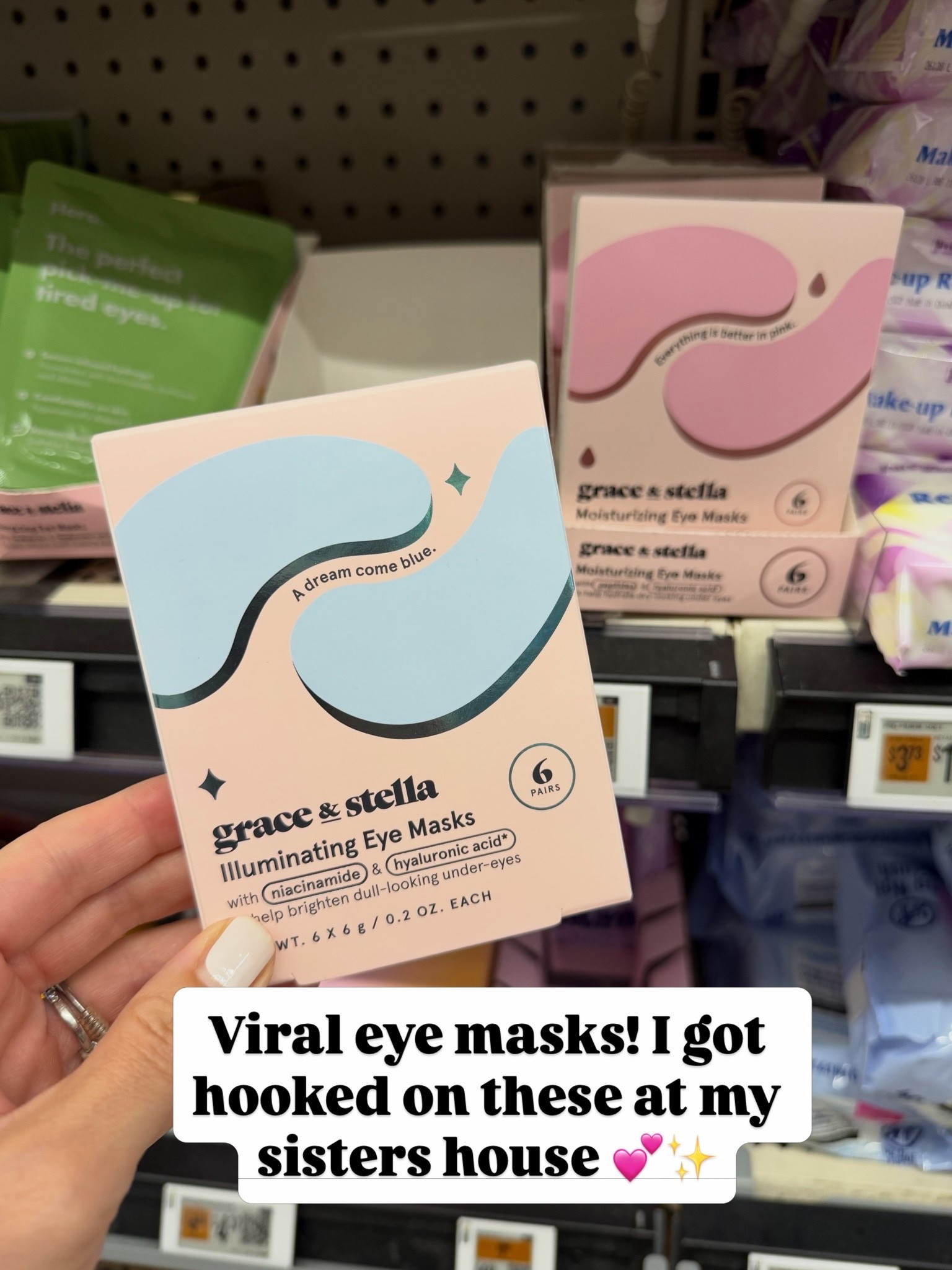 My sister set a basket of these eye patches out for guests when we visited her this summer so I used one every morning and felt so fancy! Hydrating and refreshing and I think my eye area even looked better afterwards. #walmartbeauty

#LTKBeauty