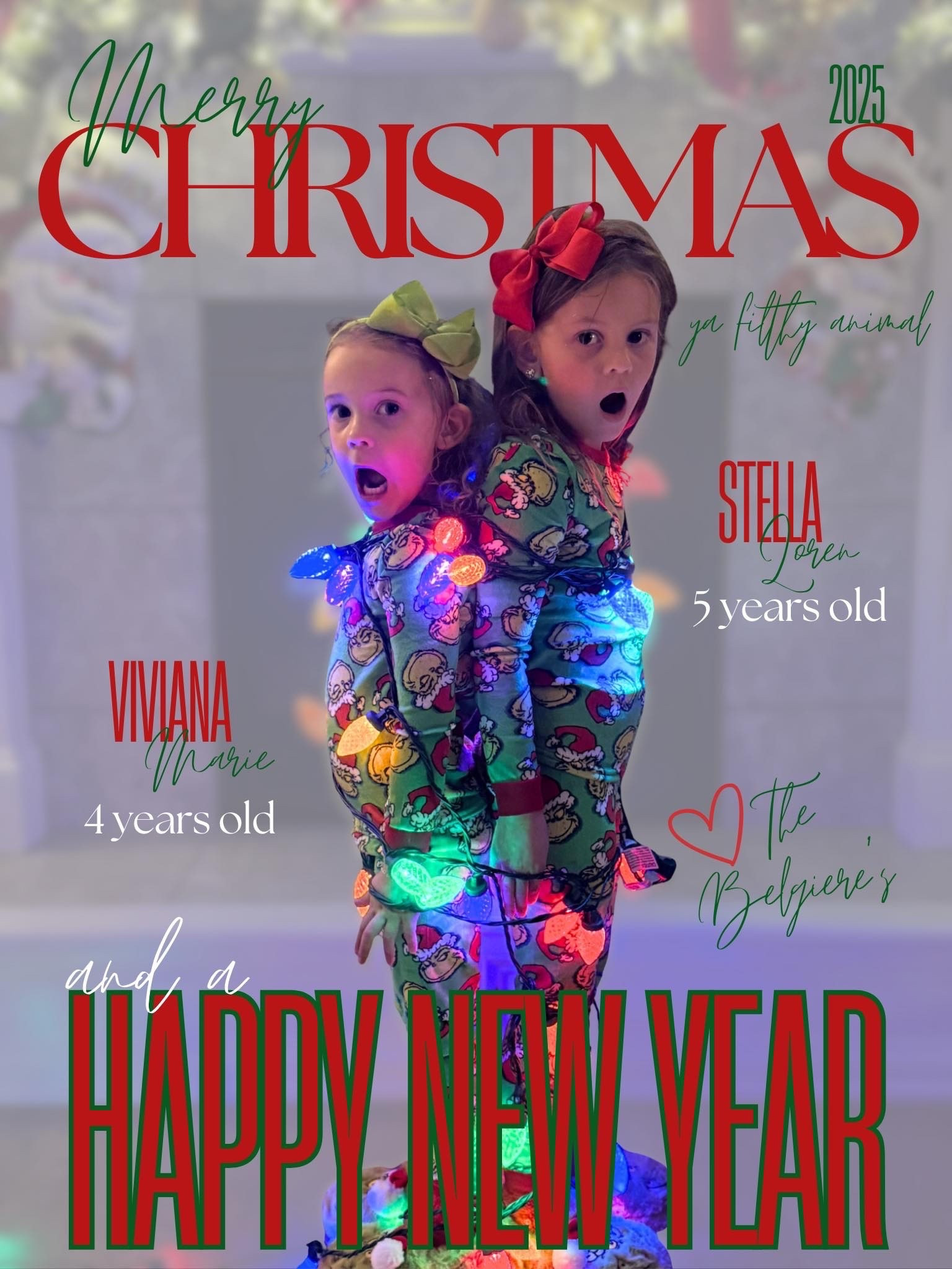 Merry Christmas from our family to yours! ❤️