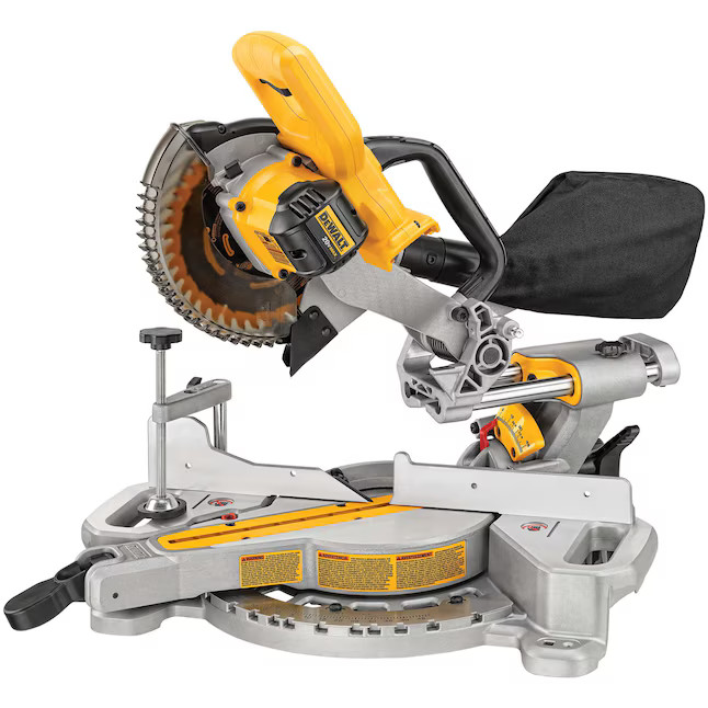 DEWALT 7-1/4-in 20-volt Max Single Bevel Sliding Compound Cordless Miter Saw(Bare Tool) | Lowe's