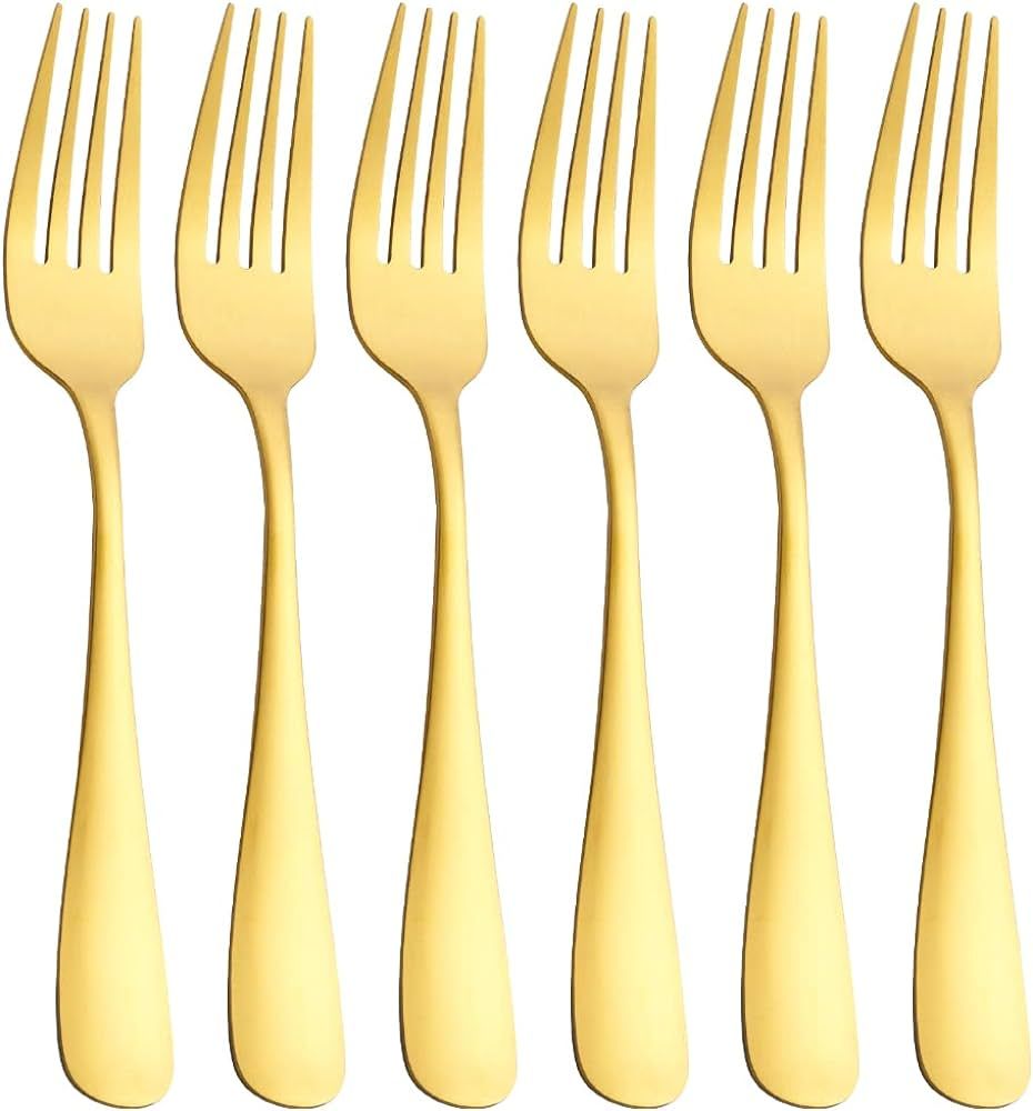 6-Piece Dinner Fork | Amazon (US)