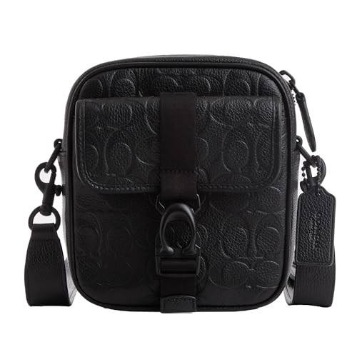 Coach Beck Crossbody in Blackout Signature Leather | Amazon (US)