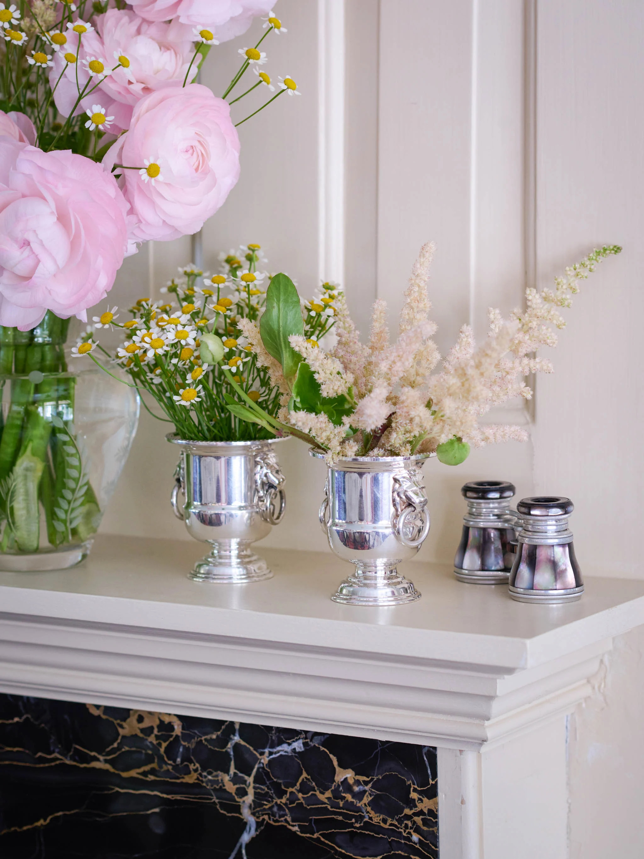 Vintage 1950s Silver Plate Lion Head Tea Light | Weston Table