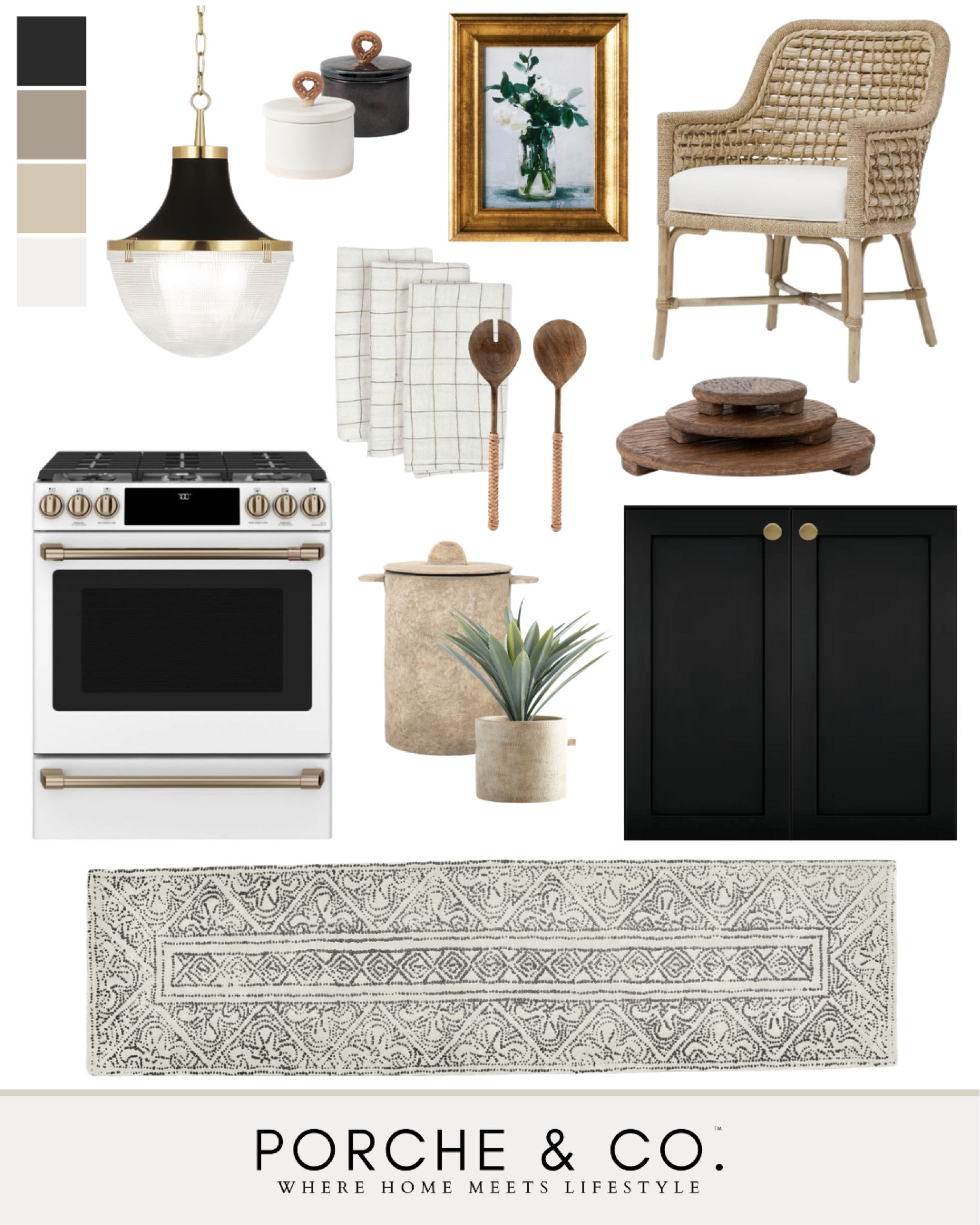 Kitchen, kitchen mood board, kitchen design, kitchen decor, runner, dining chair, island pendant #kitchen #moodboard 

#LTKSeasonal #LTKhome #LTKstyletip