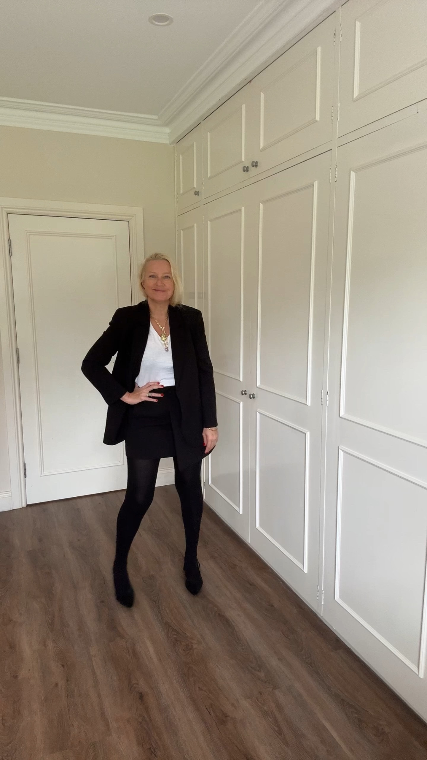 Perfect black mini skirt suit from Unison The Label

#LTKaustralia #LTKworkwear #LTKover40