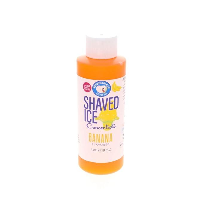 Hypothermias Shaved Ice and Snow Cone Syrup Unsweetened Flavor Concentrate - 4 Fl. Oz - Makes 1 G... | Amazon (US)