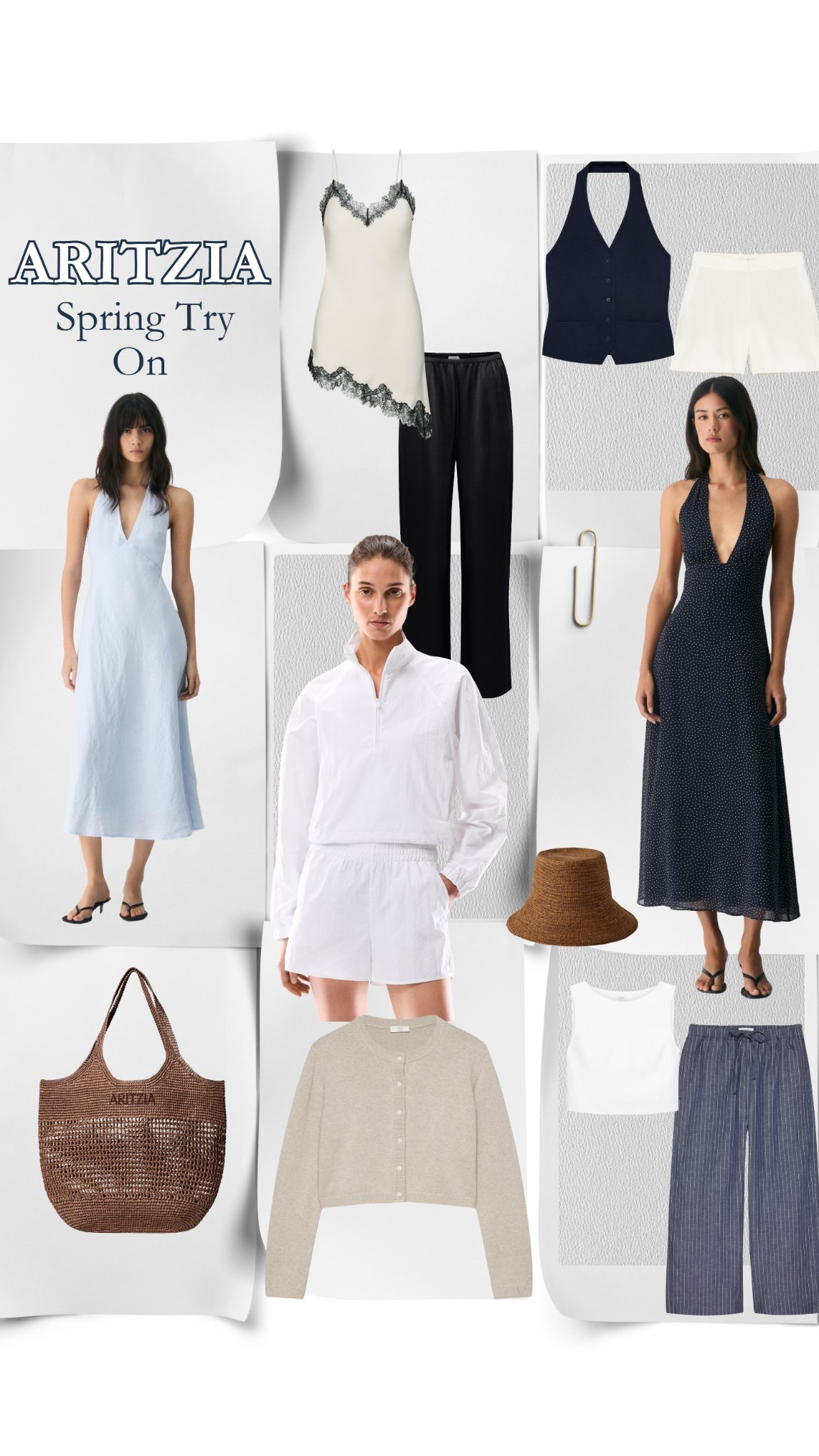 @Aritzia spring try on 🤍

#aritziapartner #ad