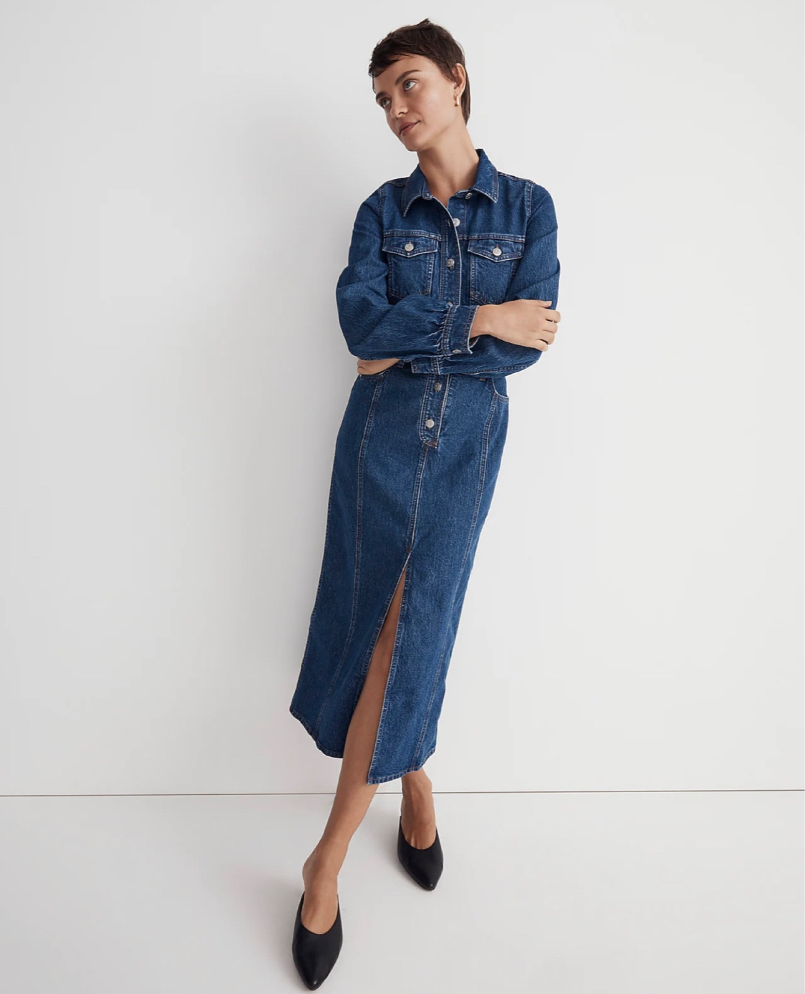 Madewell Jeans Dress for Fall! 

#LTKxMadewell #LTKstyletip