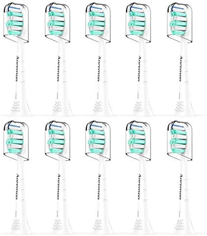 Aoremon Replacement Toothbrush Heads for Sonicare: 10 Pack Brush Heads Compatible with Sonicare 2... | Amazon (US)