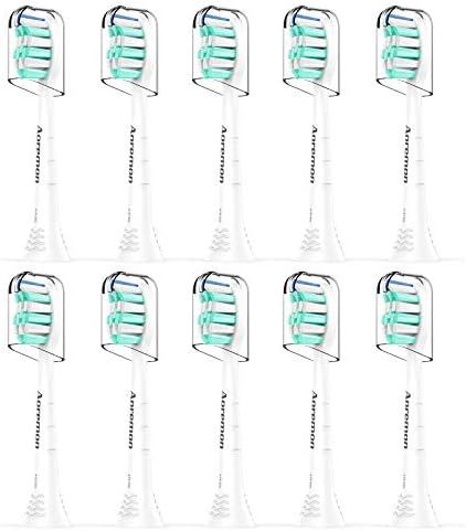 Aoremon Replacement Toothbrush Heads for Sonicare: 10 Pack Brush Heads Compatible with Sonicare 2... | Amazon (US)