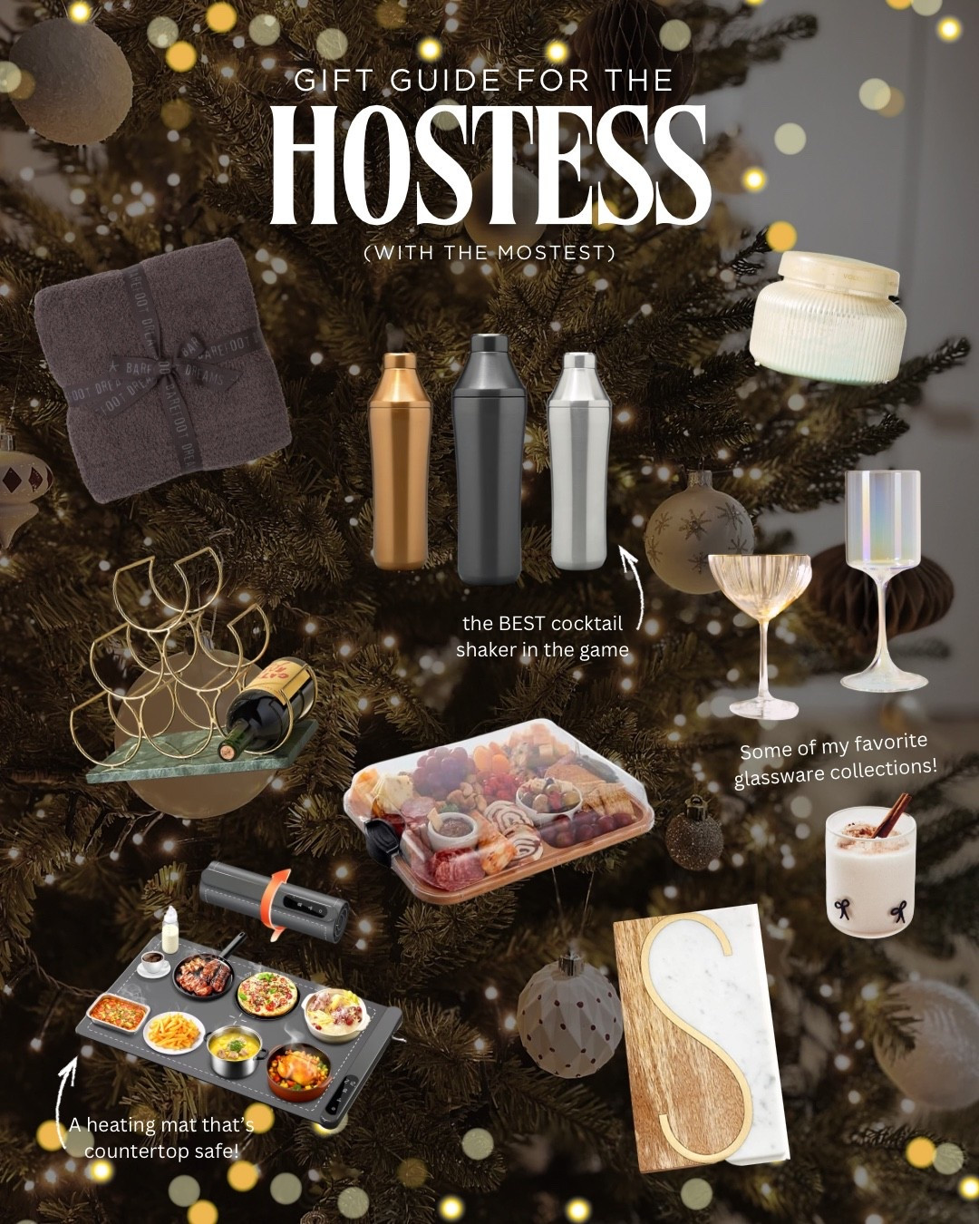 Gift guide for the hostesses in your life! #giftguide #hostess #hosting #ltkgiftguide #amazon #cocktail #homefinds #kitchen #ltkparties #party #dinnerparty

#LTKGiftGuide #LTKHome #LTKHoliday