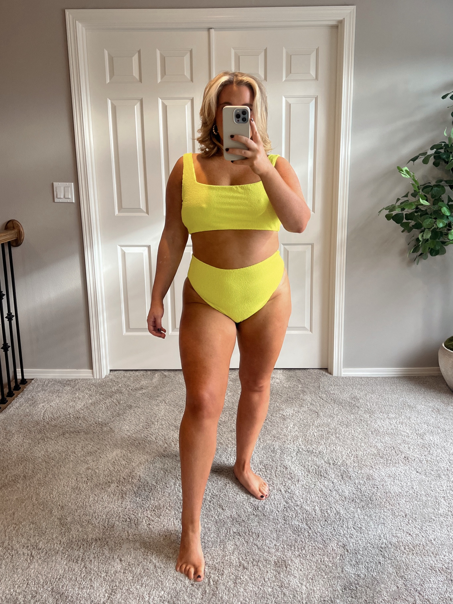 Midsize two piece swimsuit. In a size XL in top and bottoms. From show my your mumu. Quality is 100% worth the price. 

#LTKswim #LTKmidsize #LTKtravel