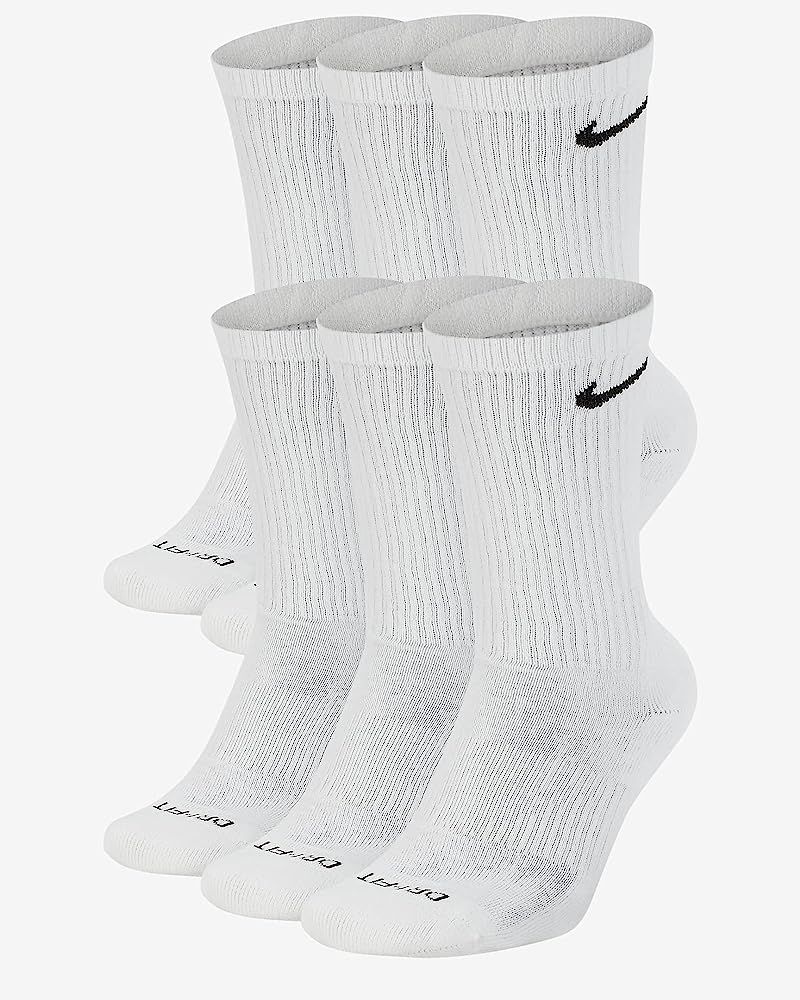 NIKE Plus Cushion Socks (6-Pair) | Amazon (US)