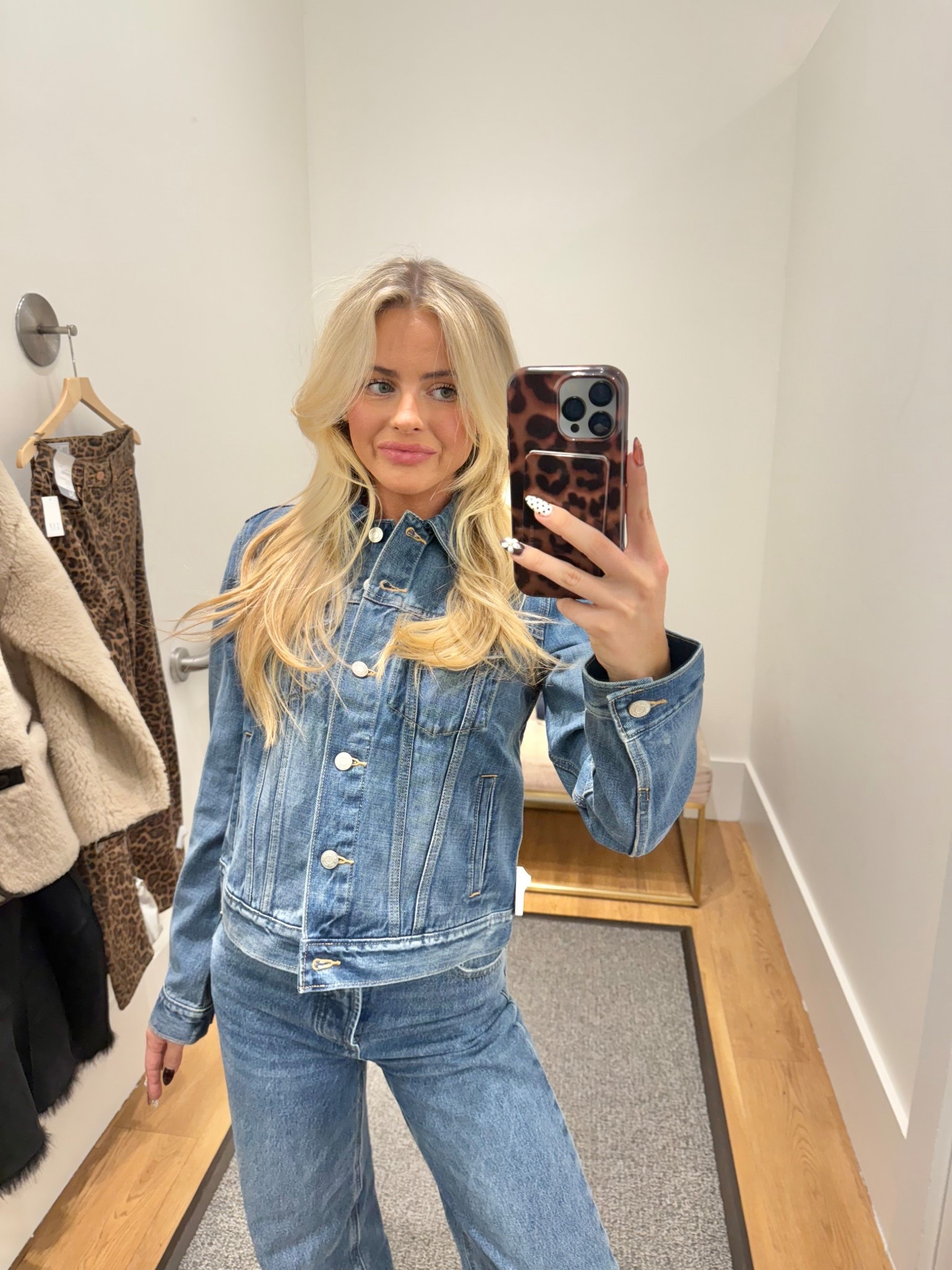 Obsessed with this jean jacket from Gap!
