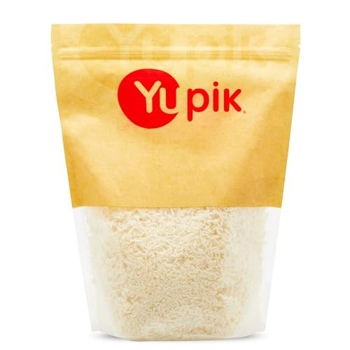 Yupik Sweetened Coconut, Shredded, 2.2 lb (35.2 oz), Gluten-Free, Kosher, Vegan, Coarse Coconut Flakes, Oil-Free, Source of Fiber, Sweet Snacks, Ideal for Baking & Topping | Amazon (US)