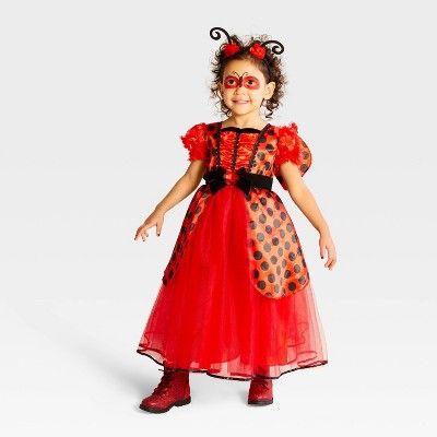 Toddler Ladybug Halloween Costume Dress with Headpiece - Hyde & EEK! Boutique™ | Target