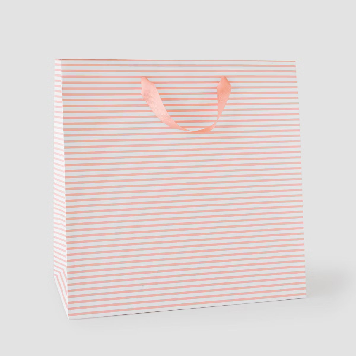 XL Pinstripe Gift Bag Pink/White - Sugar Paper™ + Target | Target