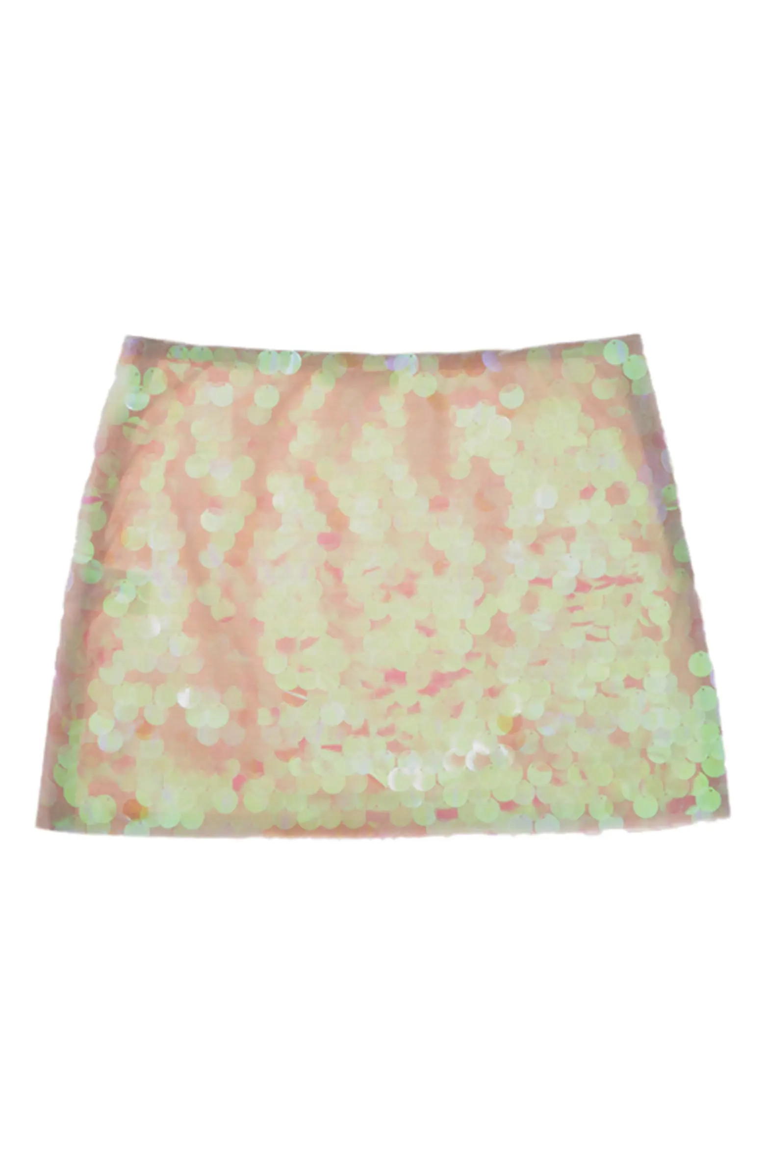 Helmut Lang Scale Sequins Miniskirt | Nordstrom | Nordstrom