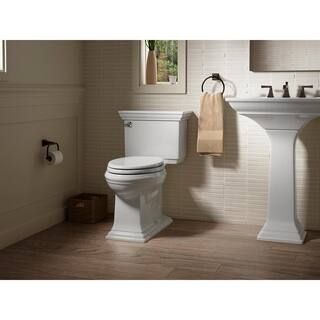 KOHLER Memoirs Stately 2-Piece 1.6 GPF Single Flush Elongated Toilet with AquaPiston Flush Techno... | The Home Depot