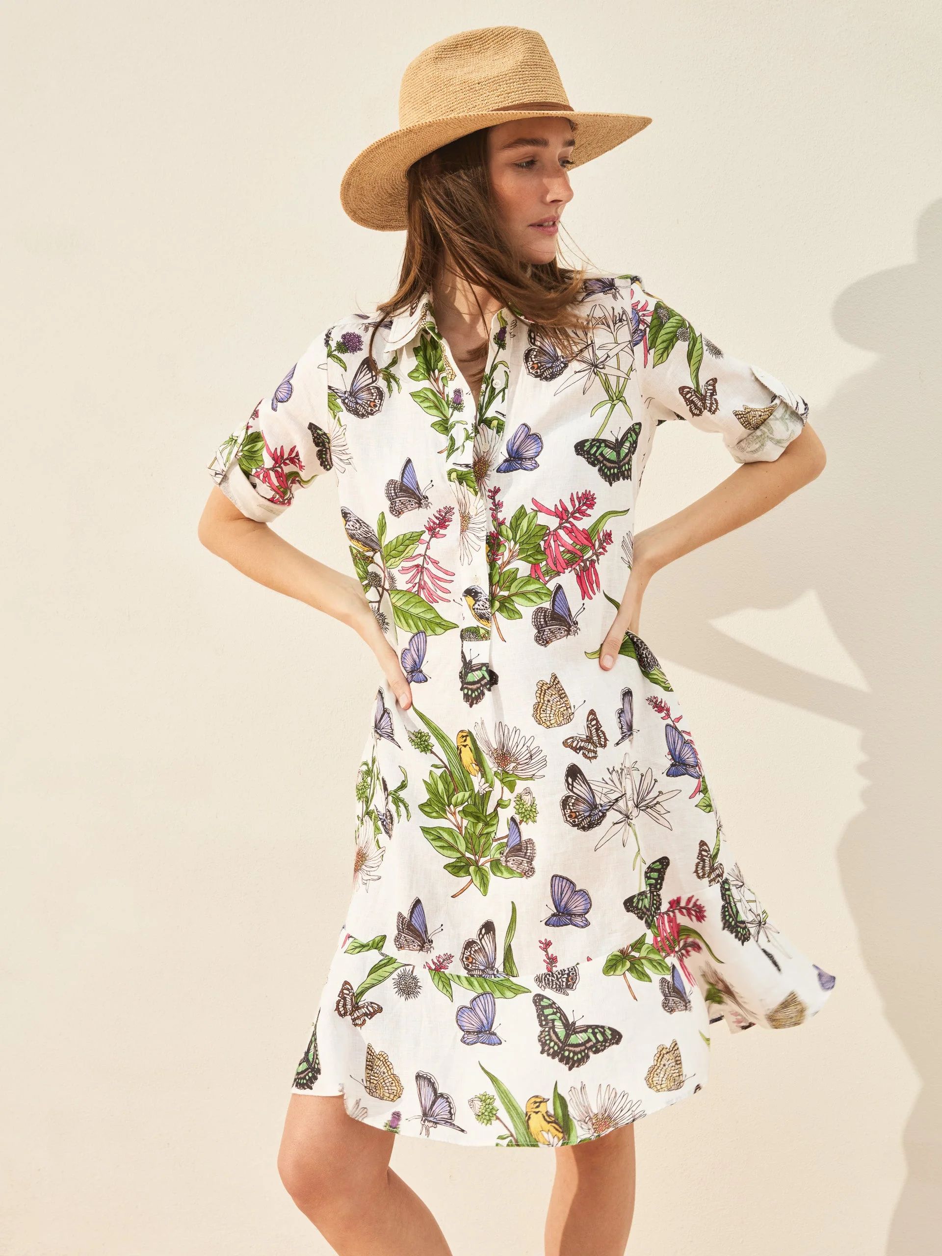Wellesley Linen Dress in Jardin … curated on LTK