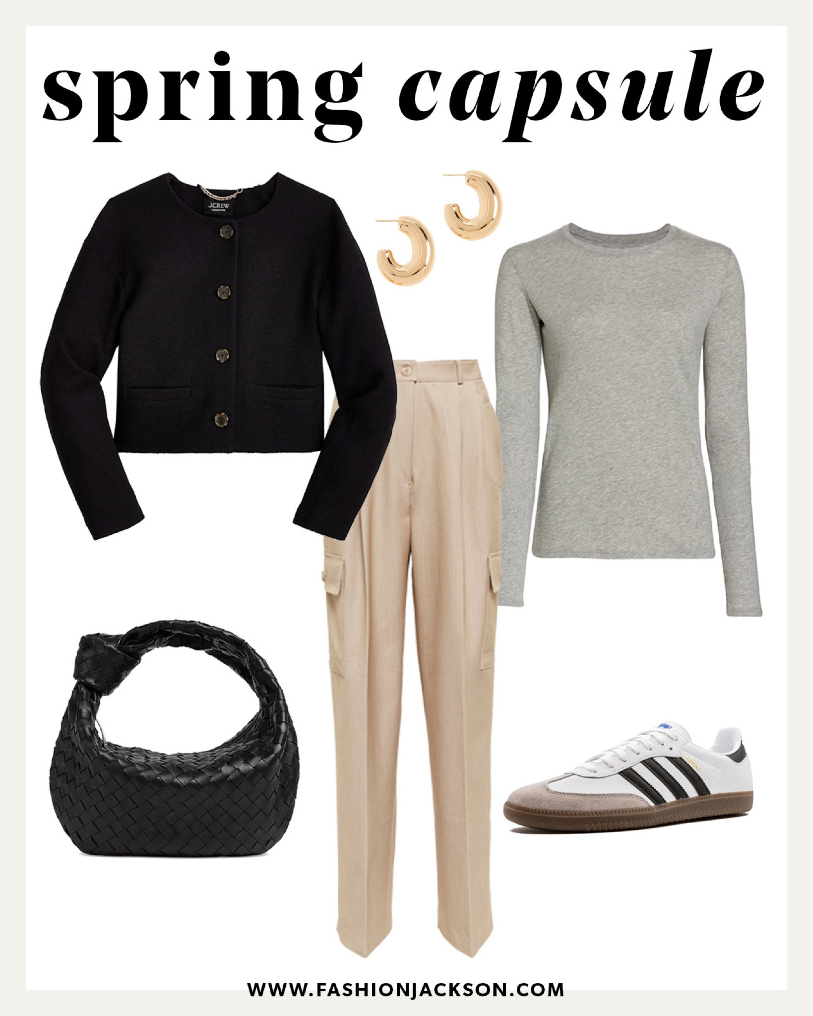 Fashion Jackson, spring capsule wardrobe, spring outfits, capsule #fashionjackson #springoutfits #capsule

#LTKSeasonal #LTKitbag #LTKstyletip