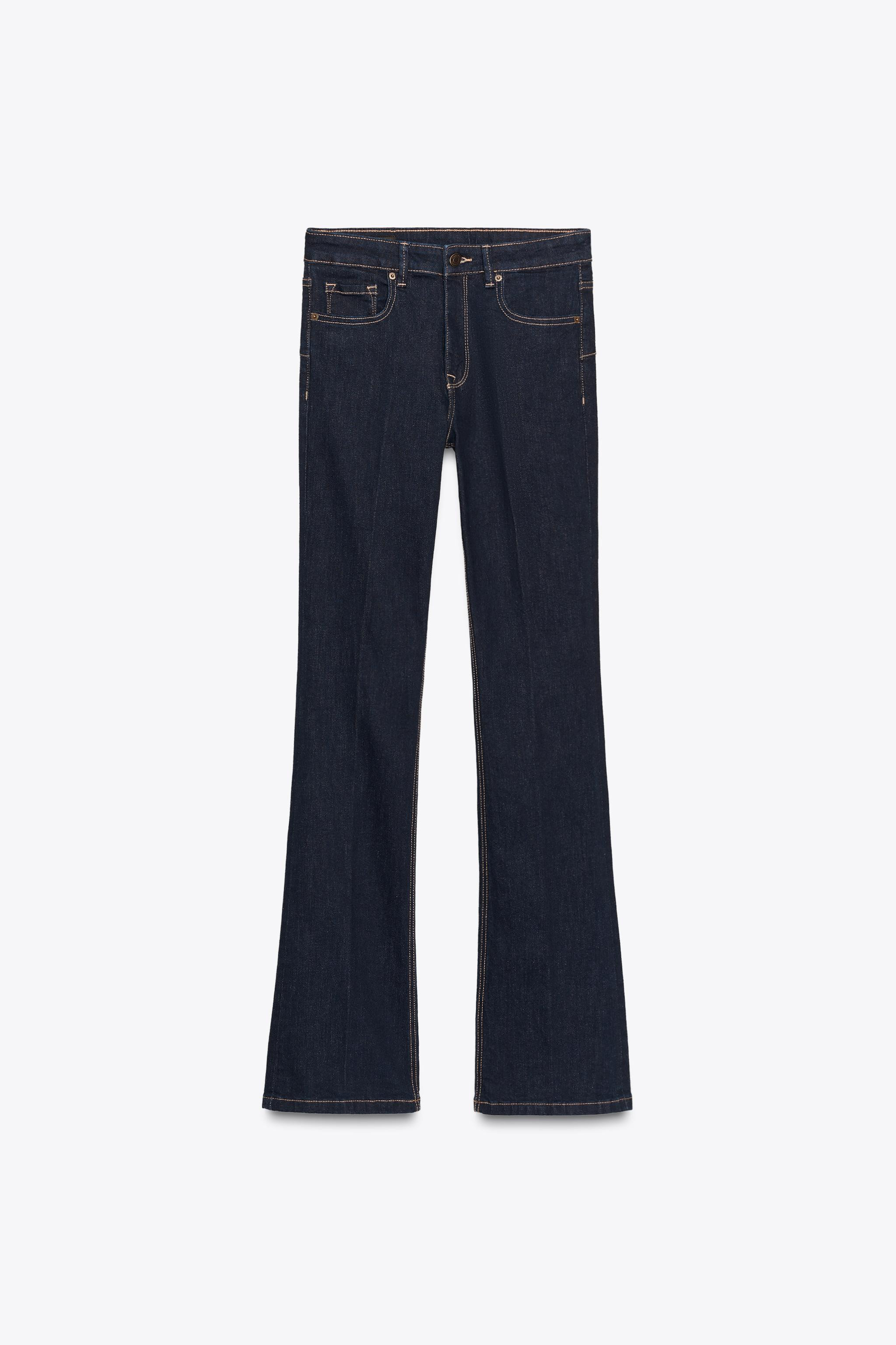 ZW COLLECTION HIGH RISE BOOTCUT JEANS | Zara US