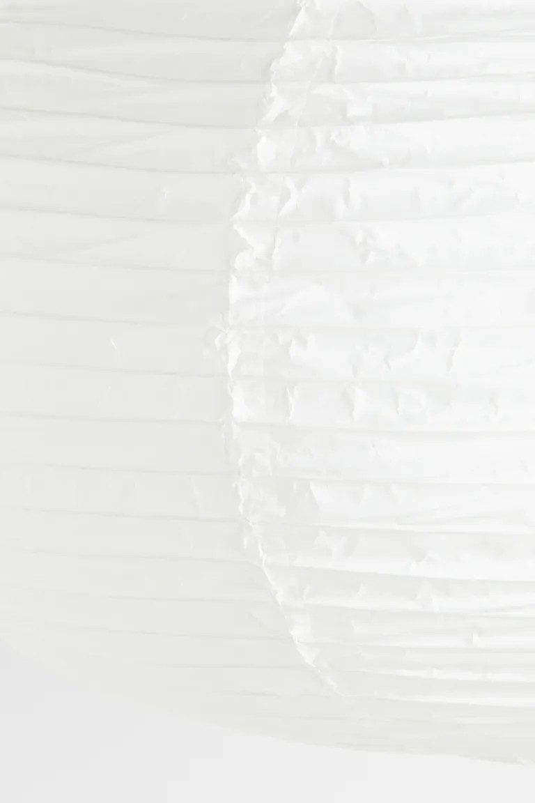 Large Rice Paper Lampshade - White - Home All | H&M US | H&M (US + CA)