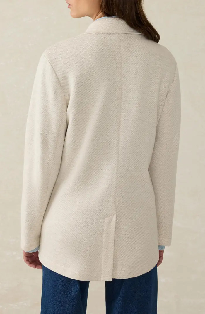 Inlet Cotton Blend Knit Blazer | Nordstrom