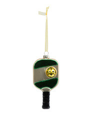 Pickleball Glass Ornament | Marshalls