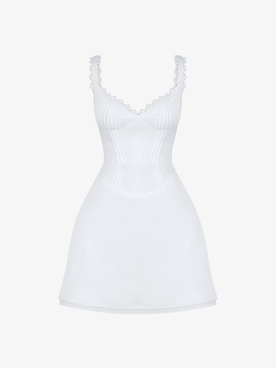 Tilly pin-tuck woven mini dress | Selfridges