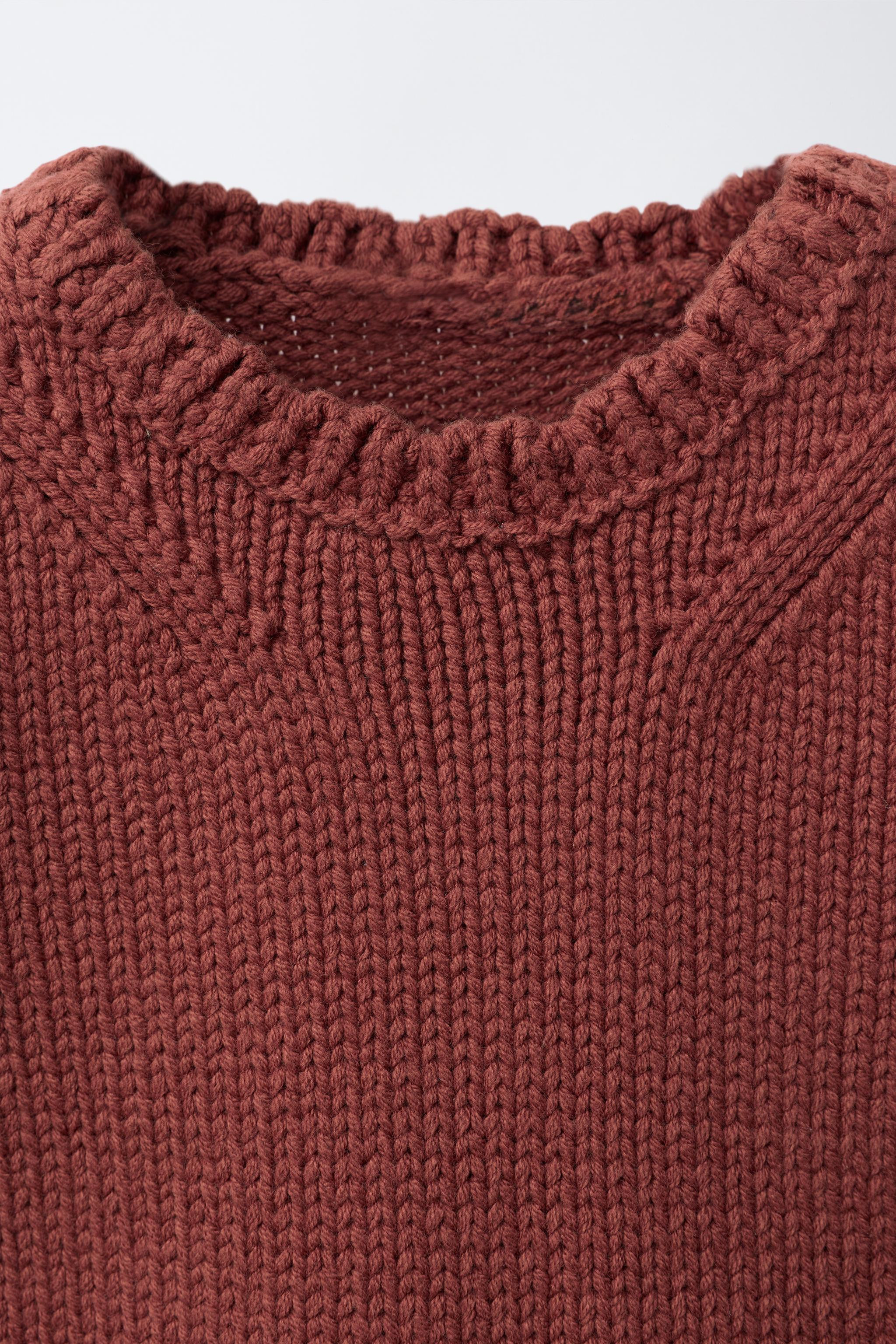 EMBROIDERED SHIRT COMBINATION KNIT VEST | Zara US