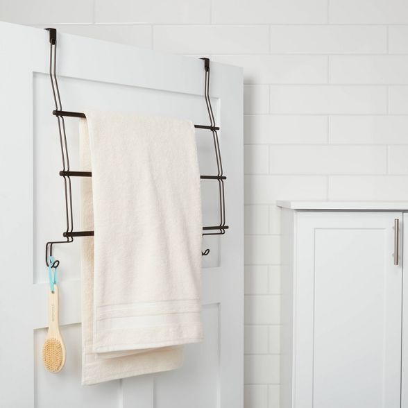 Expandable Over the Door Towel Rack - Threshold™ | Target